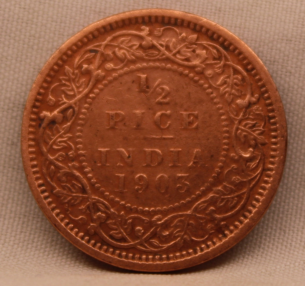 Half Pice 1903 Edward VII Copper Coins