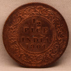 Half Pice 1904 Edward VII Copper Coins