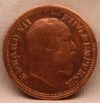 Half Pice 1904 Edward VII Copper Coins