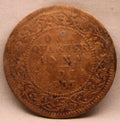 Quarter Anna 1907 Edward VII Bronze Coins