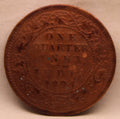Quarter Anna 1904 Edward VII Bronze Coins