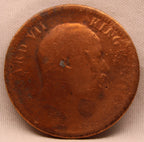 Quarter Anna 1903 Edward VII Copper Coins