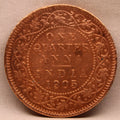 Quarter Anna 1905 Edward VII Copper Coins