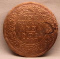 Quarter Anna 1907 Edward VII Bronze Coins