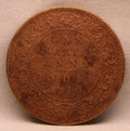 Quarter Anna 1910 Edward VII Bronze Coins