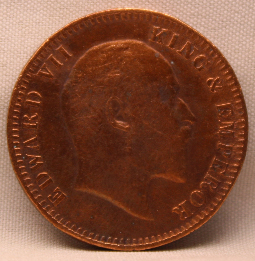 Quarter Anna 1904 Edward VII Copper Coins