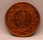 1\12 Anna 1904 Edward VII Copper coins