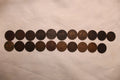 Half Anna  Set of 21 Coins (1912 - 1936) - AUNC