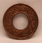 1 Pice 1944 George VI Copper coins