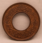 1 Pice 1945 George VI Copper coins