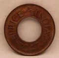 1 Pice 1947 George VI Copper coins