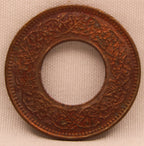 1 Pice 1947 George VI Copper coins