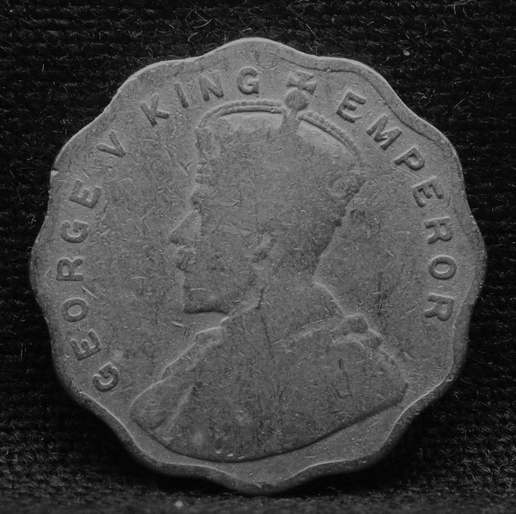 1 Anna Coin of King George V 1918 of Bombay Mint Copper-Nickel