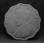 1 Anna Coin of King George V 1923 of Bombay Mint Copper-Nickel