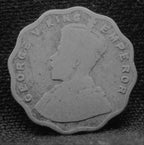 1 Anna Coin of King George V 1926 of Bombay Mint Copper-Nickel