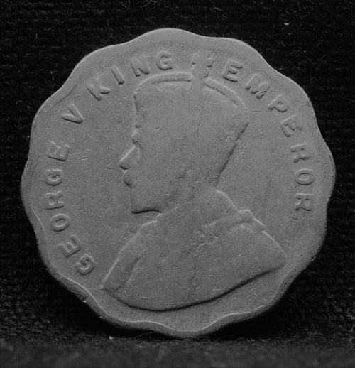 1 Anna Coin of King George V 1928 of Bombay Mint Copper-Nickel