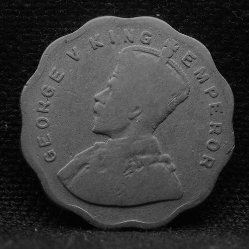 1 Anna Coin of King George V 1930 of Bombay Mint Copper-Nickel