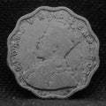 1 Anna Coin of King George V 1936 of Bombay Mint Copper-Nickel