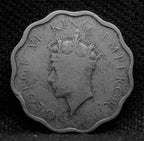 1 Anna Coin of King George VI of Calcutta Mint of 1938 Copper Nickel