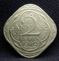 2 Annas 1942 George Vl Copper-Nickel coin