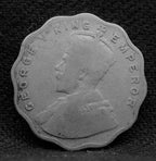 1 Anna 1914 George V Copper-Nickel coins