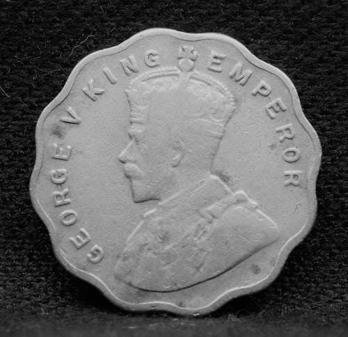 1 Anna 1928 George V Copper-Nickel coins