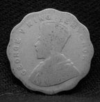 1 Anna 1930 George V Copper-Nickel coins