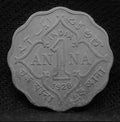 1 Anna 1928 George V Copper-Nickel coins