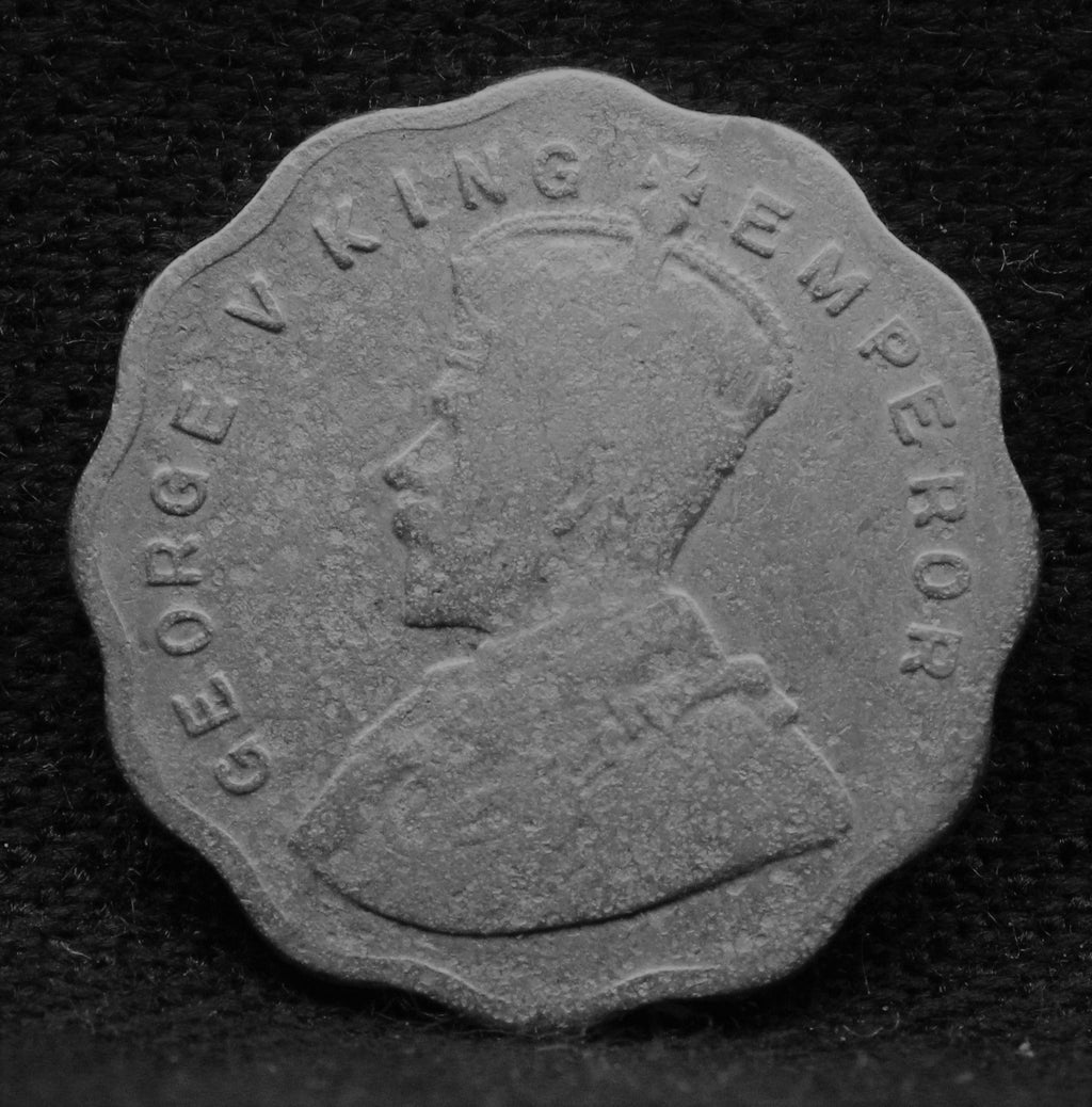 1 Anna 1928 George V Copper-Nickel coins