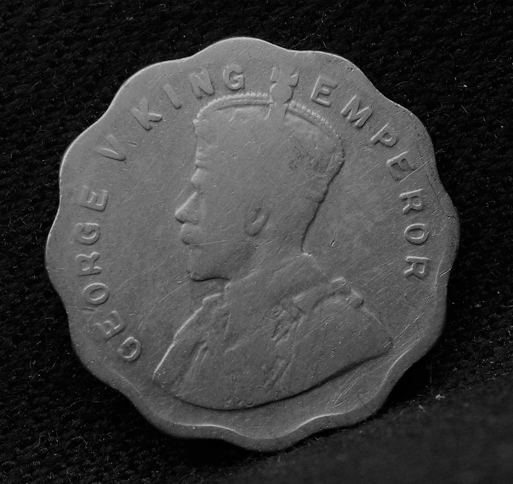 1 Anna 1930 George V Copper-Nickel coins