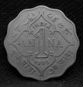 1 Anna 1935 George V Copper-Nickel coins