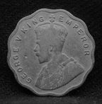 1 Anna 1935 George V Copper-Nickel coins