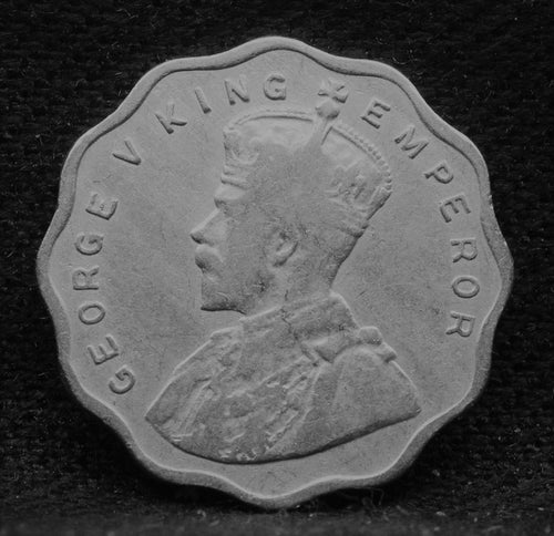 1 Anna 1936 George V Copper-Nickel coins
