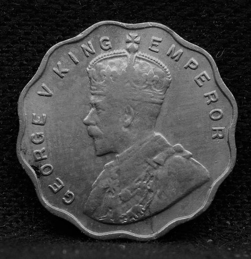1 Anna 1936 George V Copper-Nickel coins