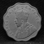 1 Anna 1936 George V Copper-Nickel coins