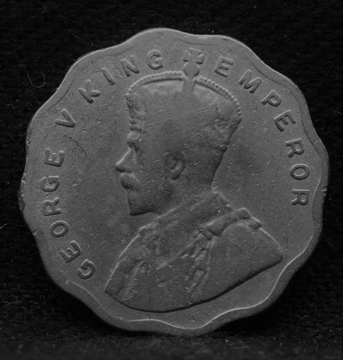 1 Anna 1936 George V Copper-Nickel coins