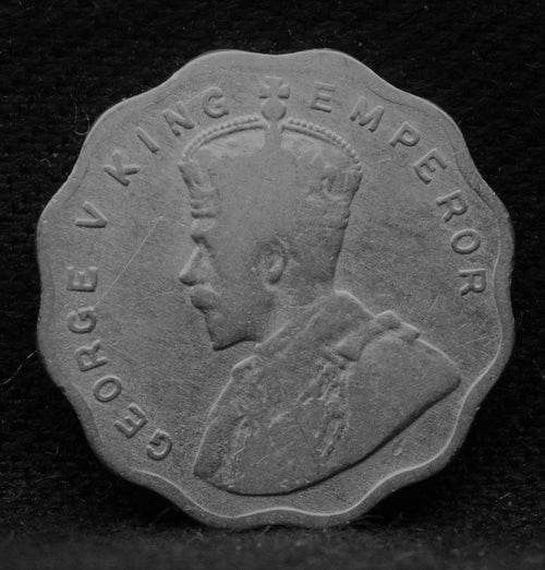 1 Anna 1936 George V Copper-Nickel coins