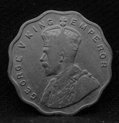 1 Anna 1936 George V Copper-Nickel coins