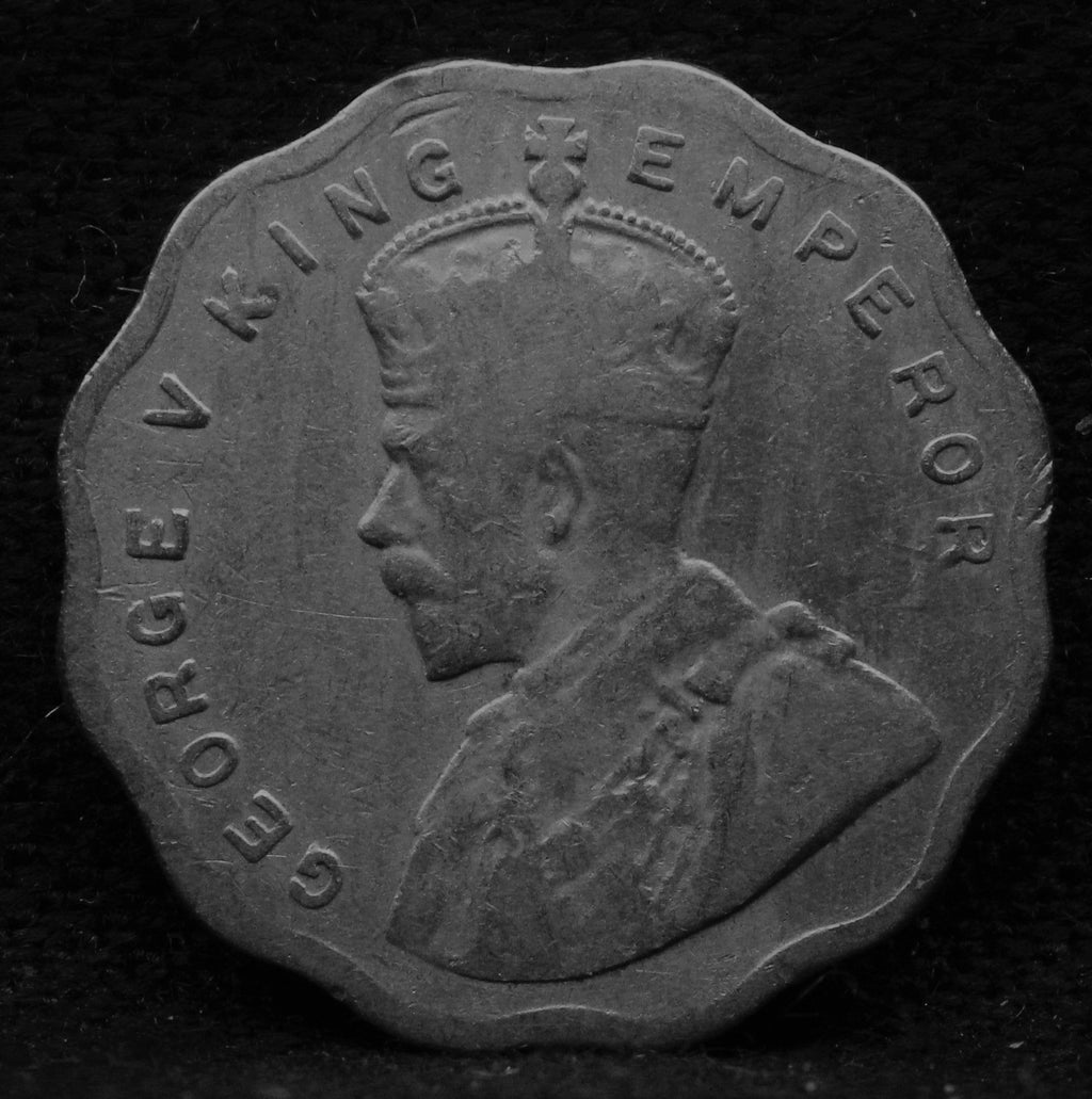 1 Anna 1936 George V Copper-Nickel coins