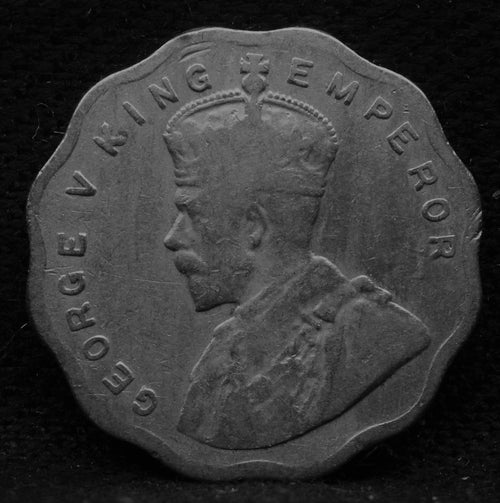 1 Anna 1936 George V Copper-Nickel coins