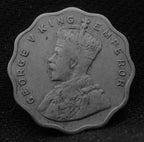 1 Anna 1936 George V Copper-Nickel coins