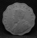1 Anna 1914 George V Copper-Nickel coins