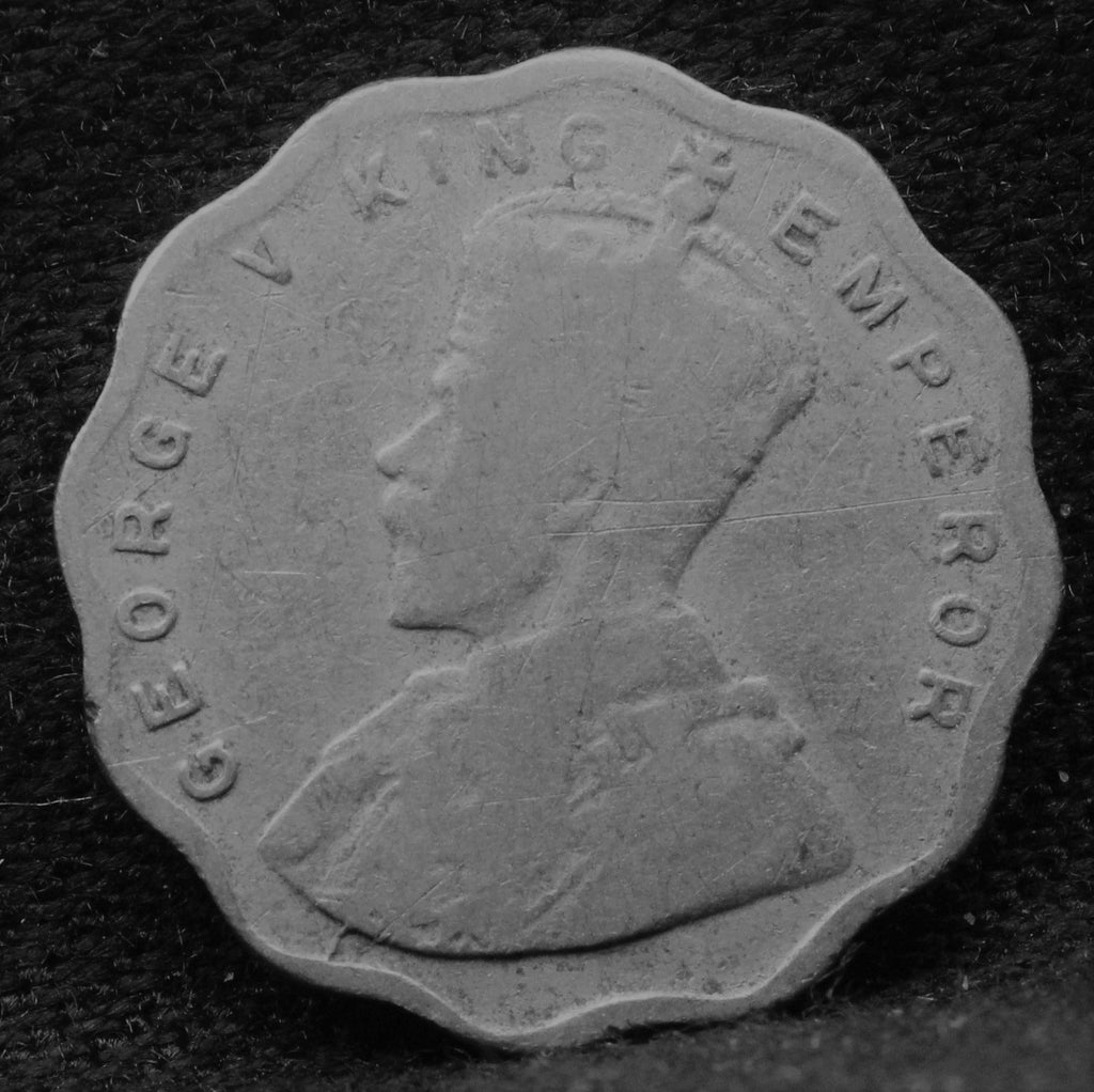 1 Anna 1925 George V Copper-Nickel coins
