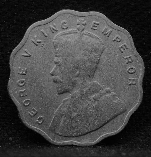 1 Anna 1936 George V Copper-Nickel coins