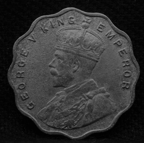 1 Anna 1914 George V Copper-Nickel coins