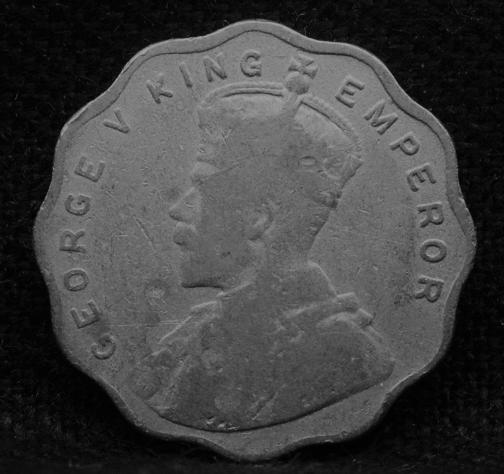 1 Anna 1923 George V Copper-Nickel coins