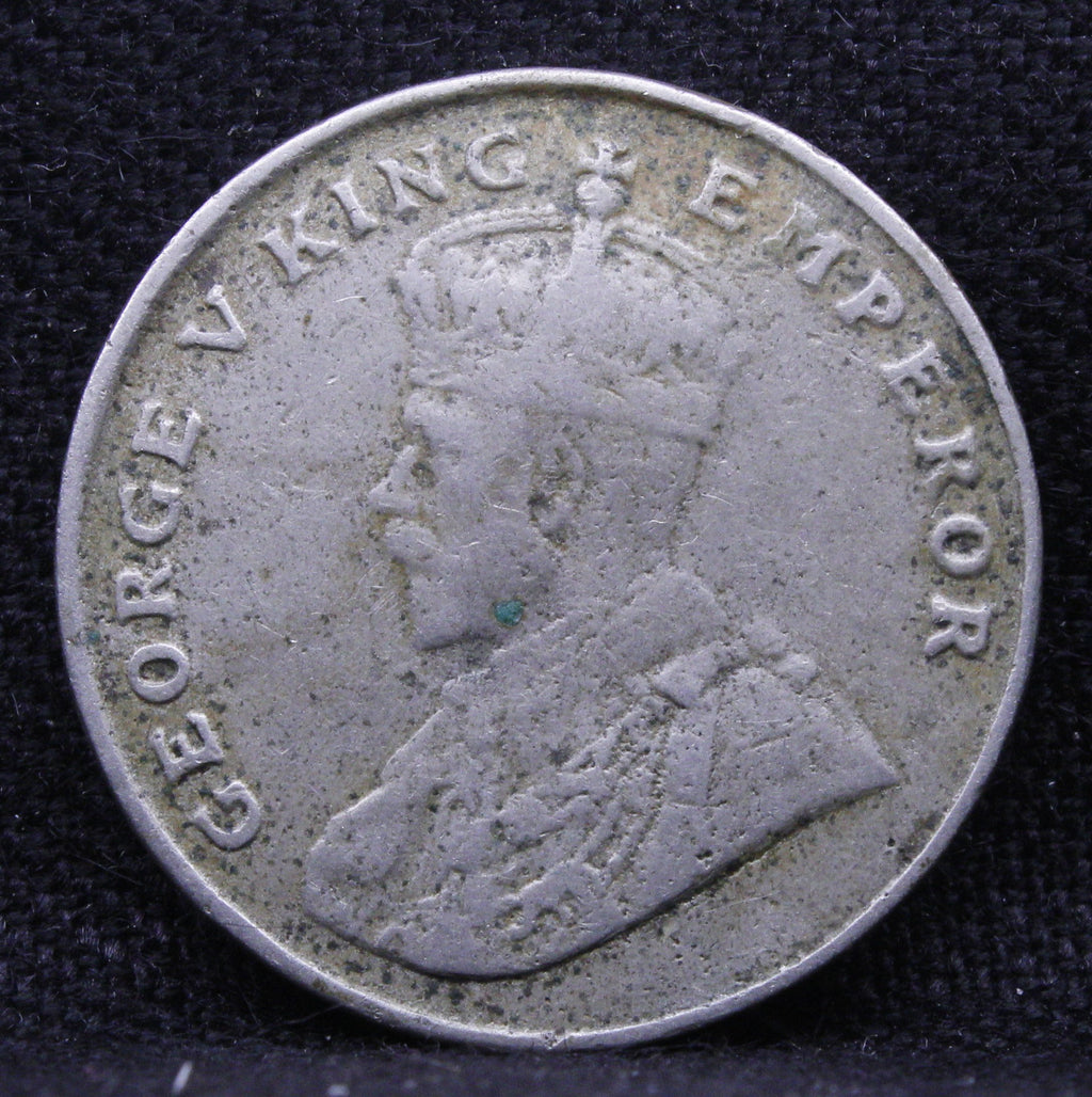 8 Annas 1919 George V Copper-Nickel coins