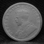 Quarter RUPEE 1911 George V Silver coins