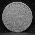 Quarter RUPEE 1915 George V Silver coins