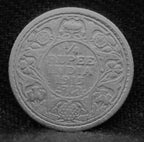 Quarter RUPEE 1915 George V Silver coins